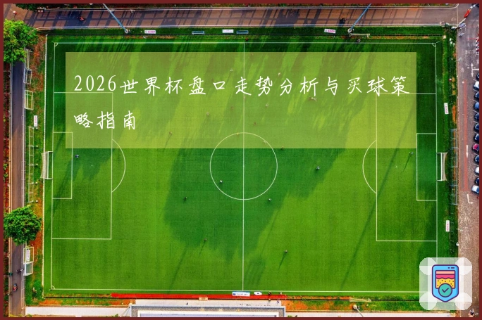 2026世界杯盘口走势分析与买球策略指南